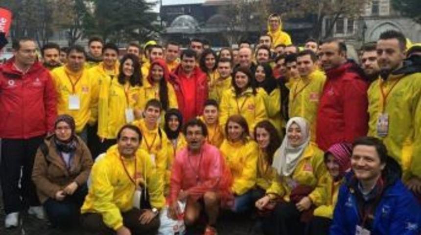 Vodafone 37. İstanbul Maratonu&rsquo;nda G&ouml;n&uuml;ll&uuml;ler Yine İşbaşında