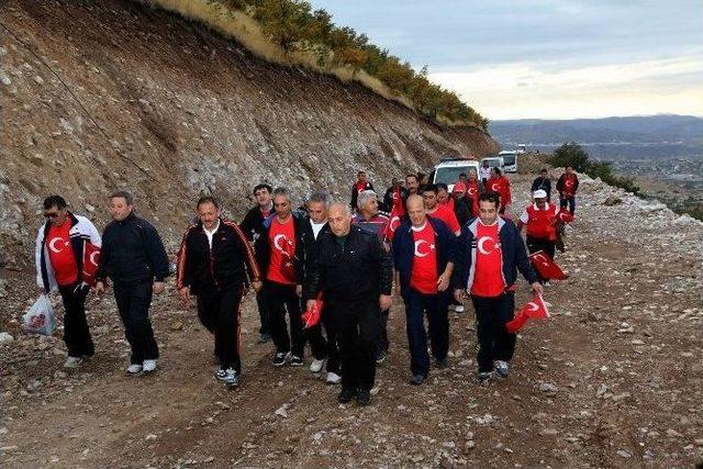 Ali Dağı’nda Sağlıklı Yaşam Yürüyüşü Düzenlendi