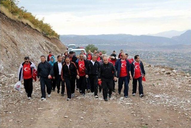 Ali Dağı’nda Sağlıklı Yaşam Yürüyüşü Düzenlendi