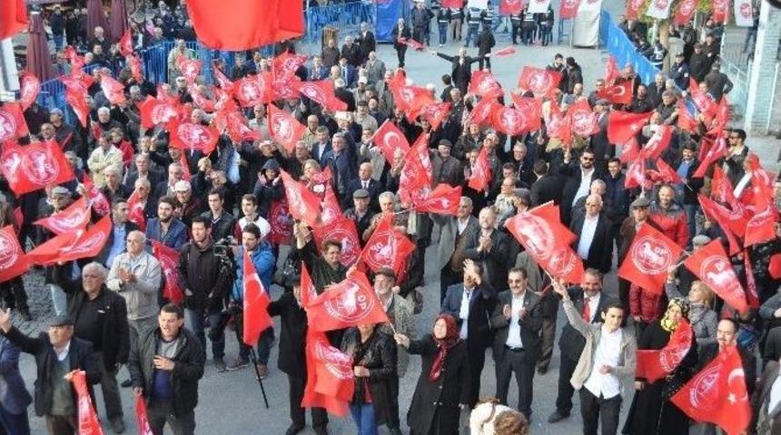 Dp Genel Başkanı G&uuml;ltekin Uysal Eskişehir&rsquo;de