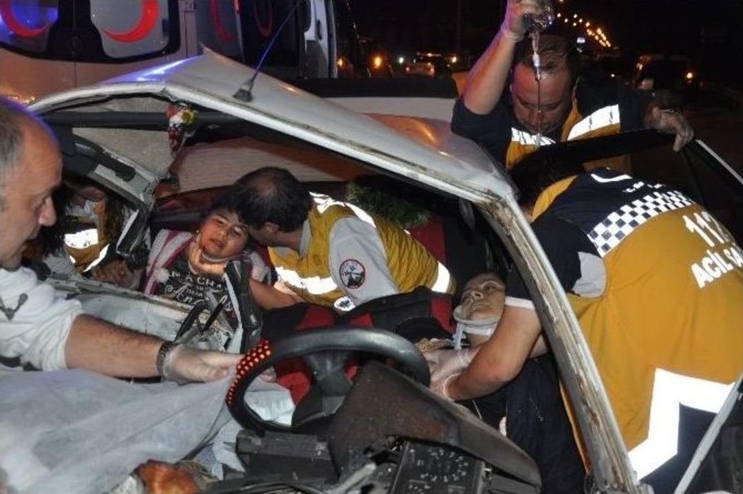 İneg&ouml;l&rsquo;de Feci Kaza