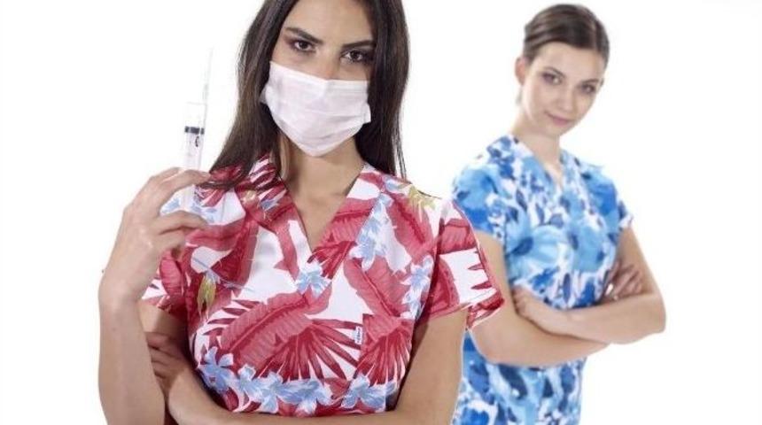 Hastanelerde Moda R&uuml;zgarı