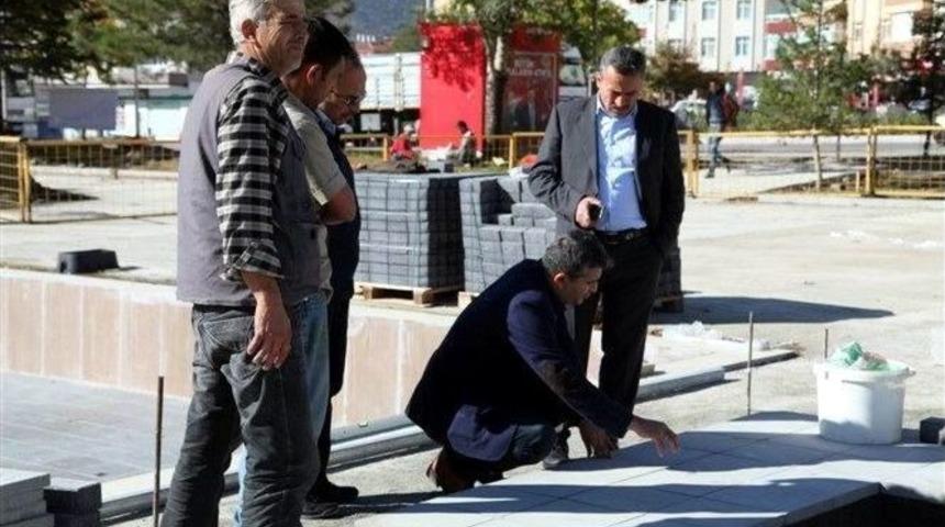 Seydişehir Kent Meydanı&rsquo;nda Sona Yaklaşıldı