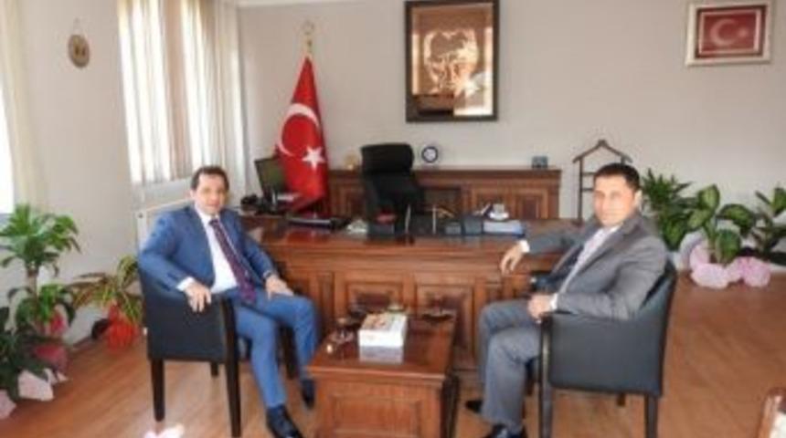 İl Emniyet M&uuml;d&uuml;r&uuml; Yıldız&rsquo;dan Mustafakemalpaşa Kaymakamı Masatlı&rsquo;ya Ziyaret