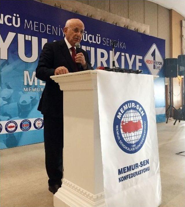 Ali Yalçın: “memur-sen Ailesi, Türkiye’nin İstikrarından Yanadır”