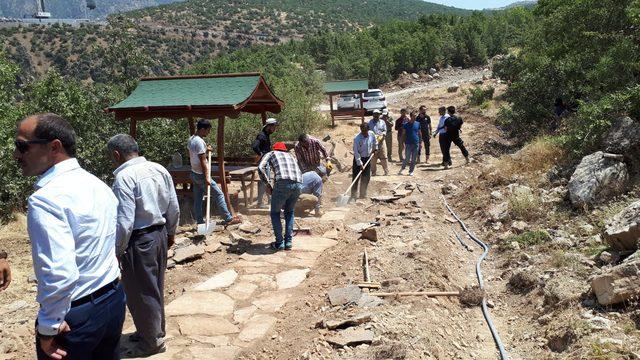 Çukurca'ya mesire alanı yapılıyor