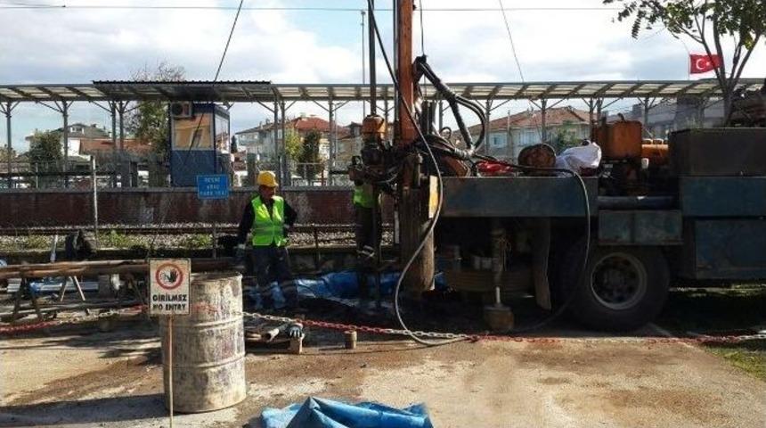 Ada Treni İ&ccedil;in Sondaj &Ccedil;alışmaları Başladı