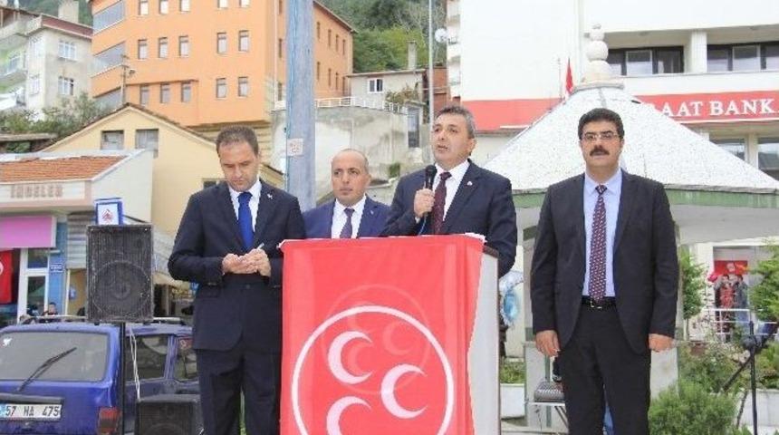 Emin &Ccedil;ınar &Ccedil;atalzeytin&rsquo;de Konuştu