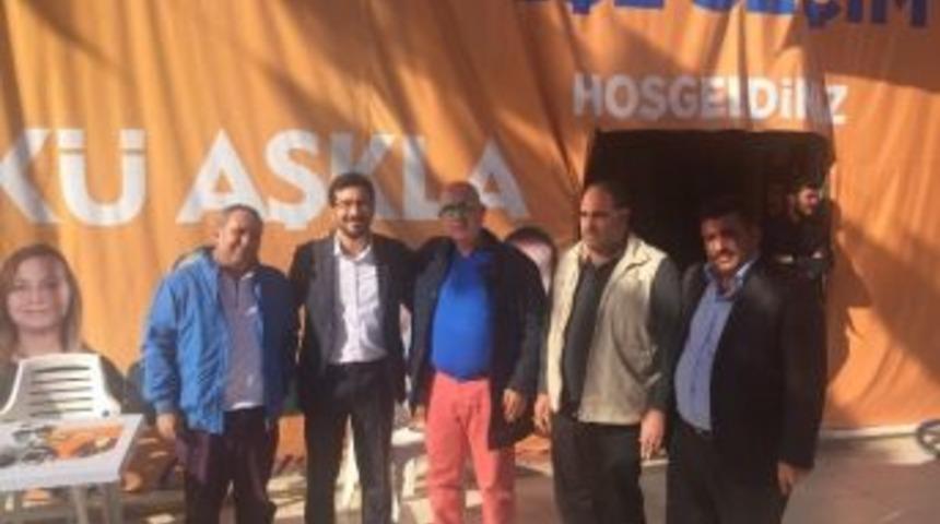 Sekt&ouml;r Temsilcileri Didim Ak Parti Se&ccedil;im B&uuml;rosunu Ziyaret Etti