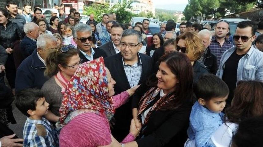 Başkan &Ccedil;er&ccedil;ioğlu, Kuyucak İl&ccedil;esini Ziyaret Etti