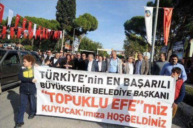 Başkan Çerçioğlu, Kuyucak İlçesini Ziyaret Etti