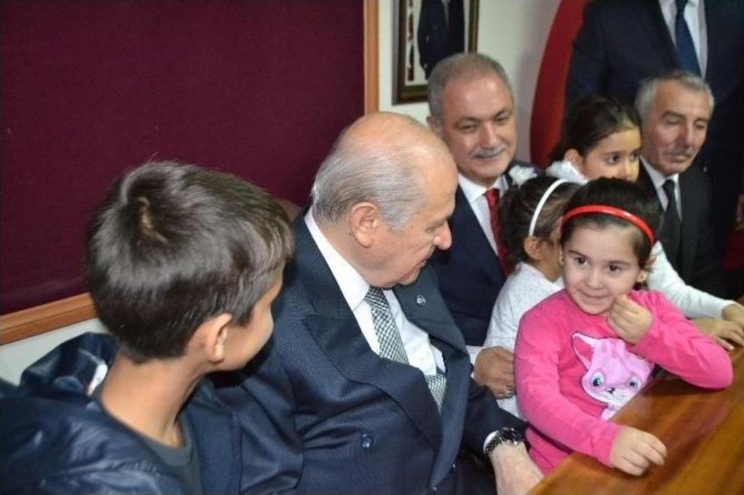Mhp Lideri Bah&ccedil;eli, Memleketi Osmaniye&rsquo;de