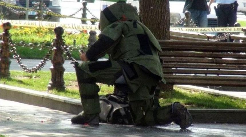 Hatay&rsquo;da Eylem &Ouml;ncesi Ş&uuml;pheli &Ccedil;anta Paniğe