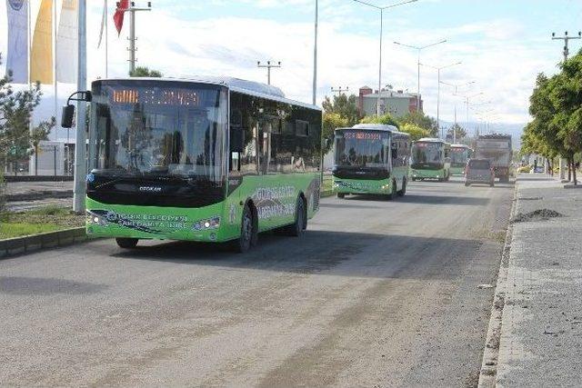 Iğdır Belediyesi ‘ne Yeni Hizmet Araçları