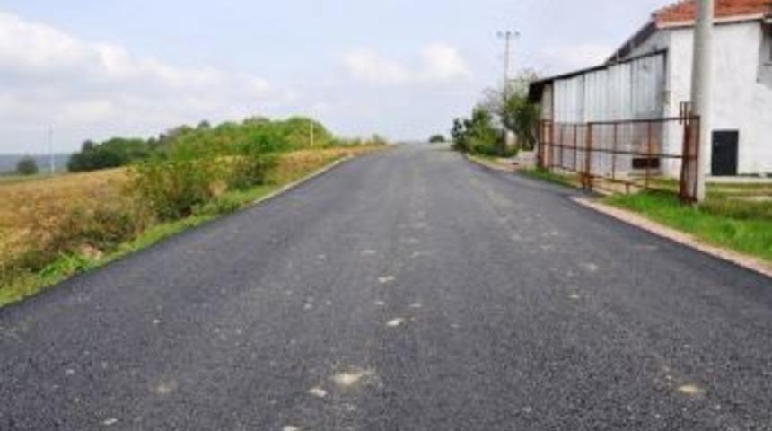 Kandıra K&ouml;y Yollarına Asfalt