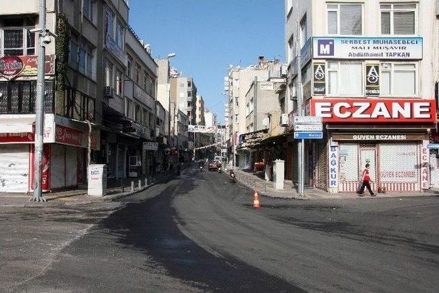 Kilis’te Esnaf Kepenk Açmadı Kent Sessizliğe Büründü