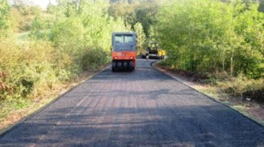 G&uuml;vercinlik&rsquo;te Asfalt &Ccedil;alışması Yapıldı