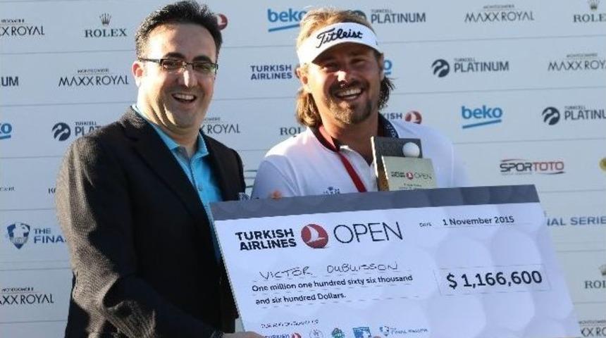 Turkısh Aırlınes Open&rsquo;da Şampiyon Vıctor Dubuısson