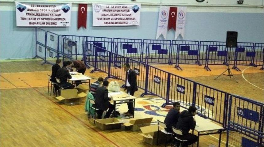 Ağrı&rsquo;da Oyların Sayımı Devam Ediyor