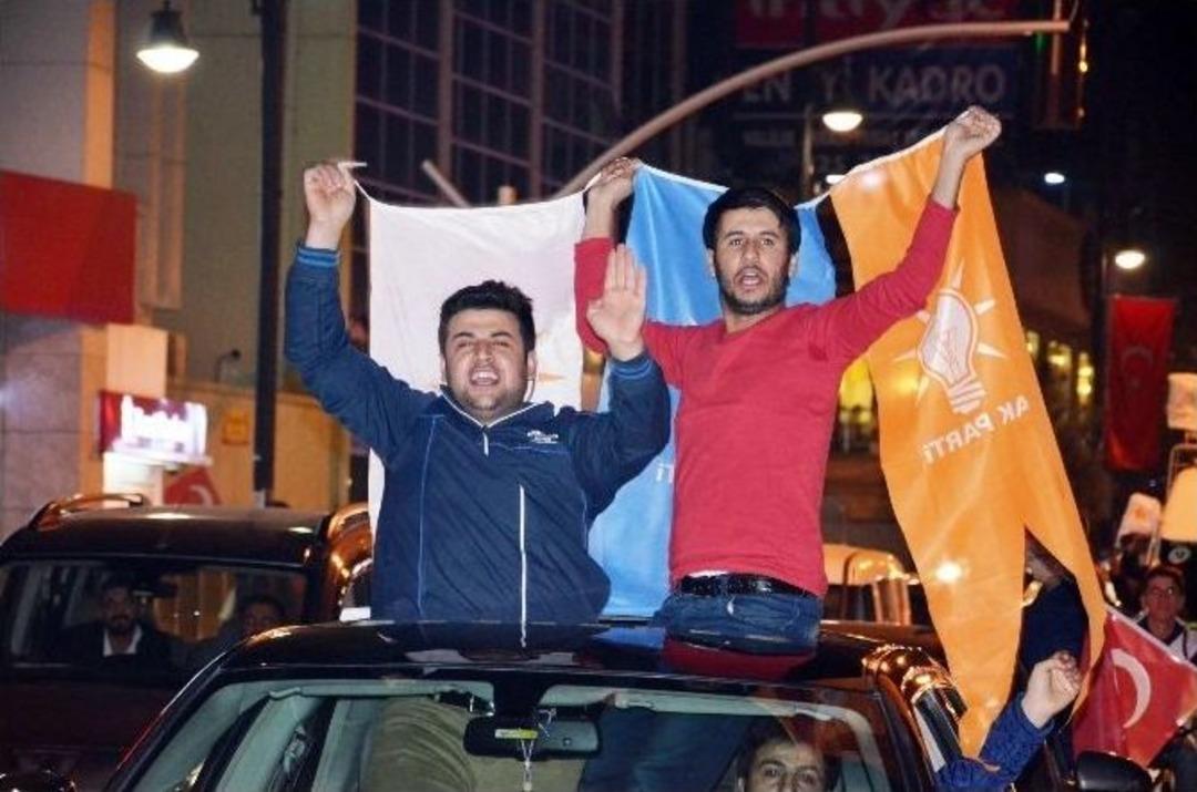 Malatya Sokaklarında Ak Parti Coşkusu