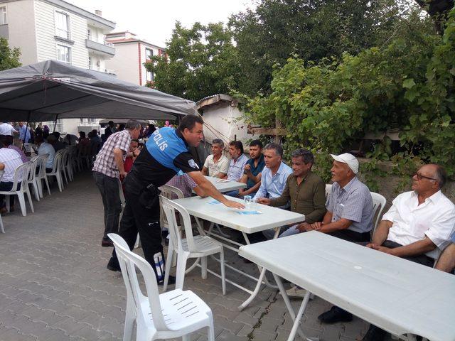 Kırşehir polisinden broşürlü maganda uyarısı