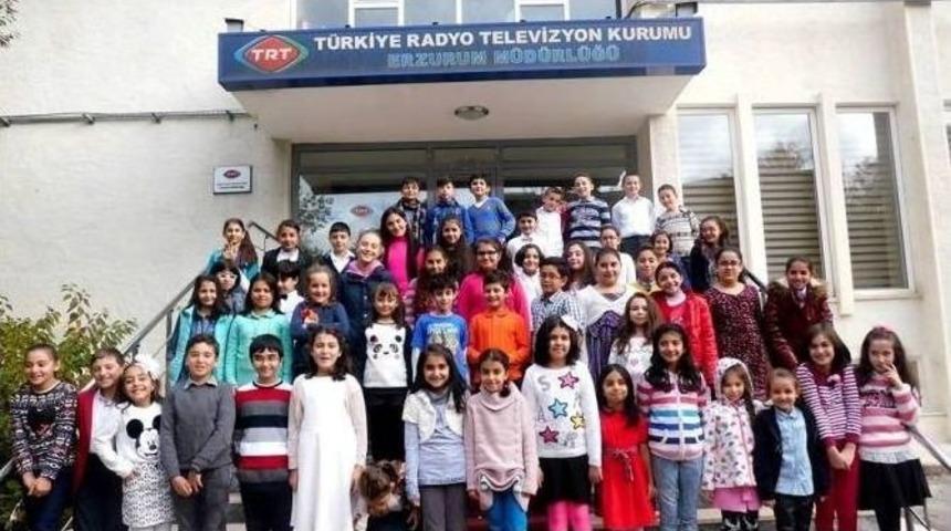 Trt Erzurum&rsquo;da &Ccedil;ocuk Korosu Kuruyor
