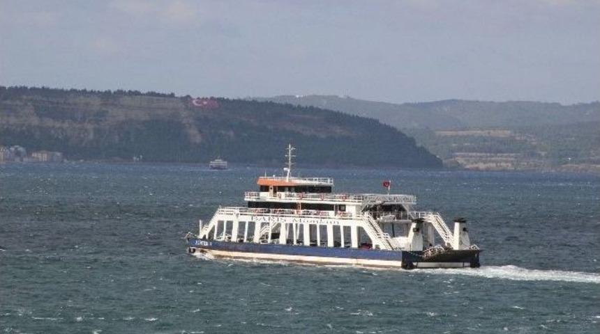 G&ouml;k&ccedil;eada Feribot Seferleri İptal Edildi