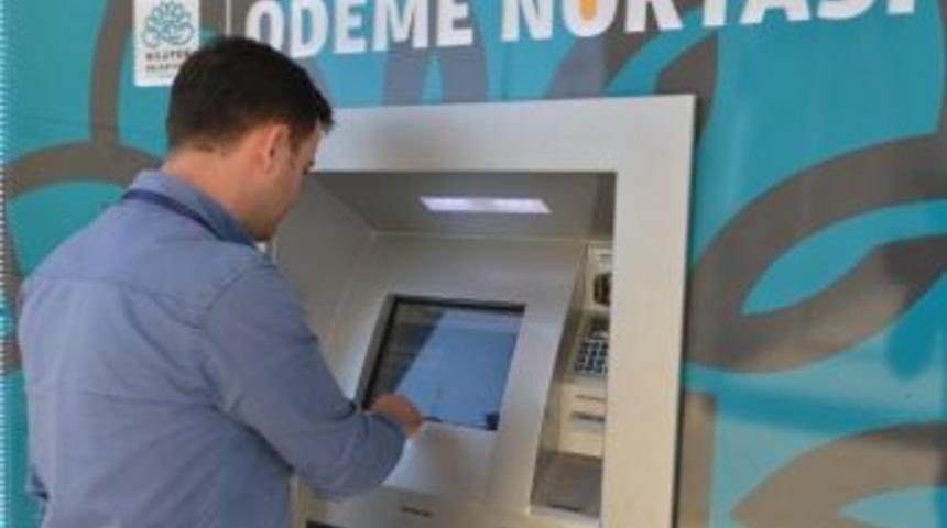 Nil&uuml;ferliler Vergilerini Belediyenin Atm&rsquo;lerinden &Ouml;d&uuml;yor