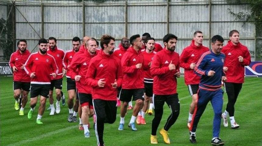 Gaziantepspor, Sivasspor Ma&ccedil;ı Hazırlıklarına Başladı