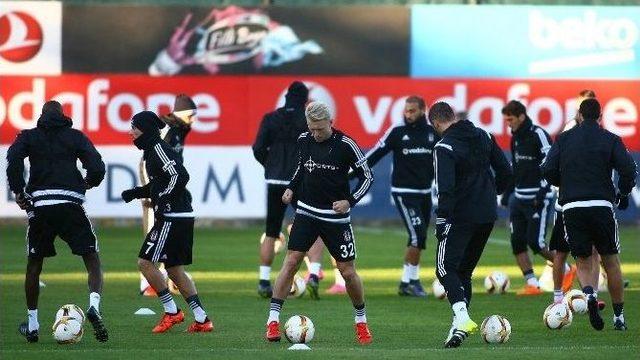 Beşiktaş, Lokomotıv Moskova Maçı Hazırlıklarını Sürdürdü