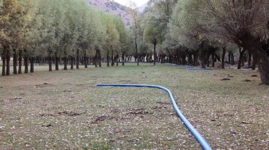 Sivas İl &Ouml;zel İdaresi K&ouml;ylerde İ&ccedil;me Suyu &Ccedil;alışmalarını S&uuml;rd&uuml;r&uuml;yor