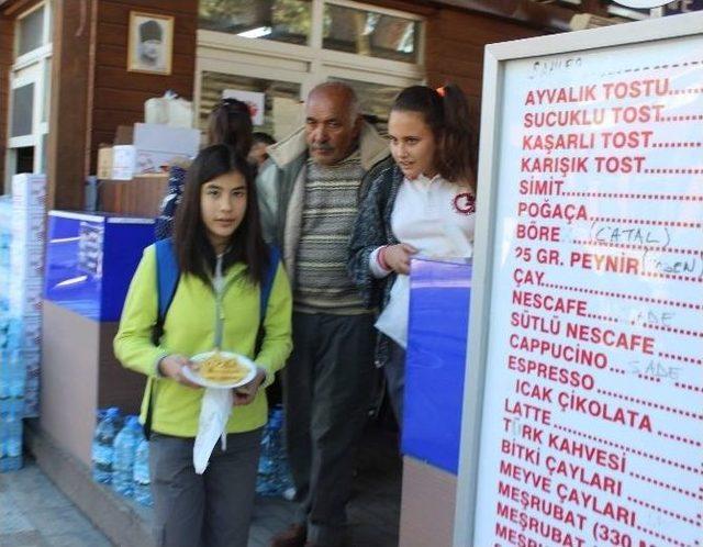 Tost Yiyemeyen Öğrencilerin Başkan Çerçioğlu’ndan Masum İsteği