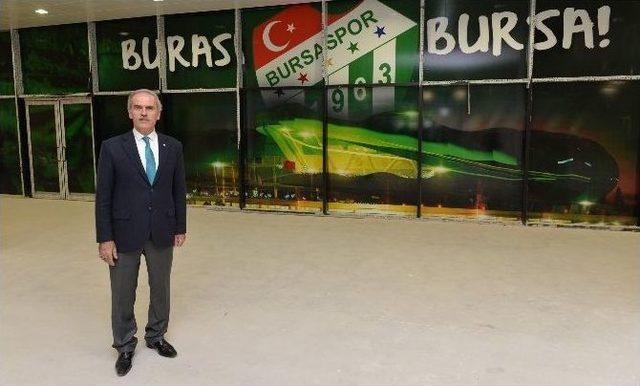 Büyükşehir Stadyumu Federasyonu Bekliyor