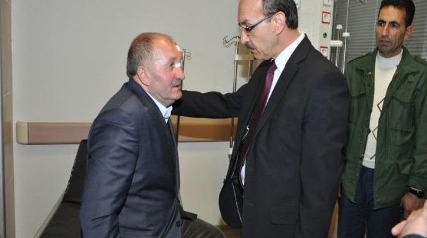 Vali Yavuz Yaralıları Ziyaret Etti