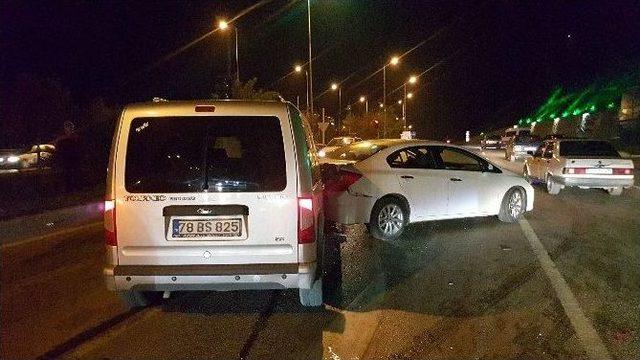 Karabük’te 2 Ayrı Trafik Kazası 2 Yaralı