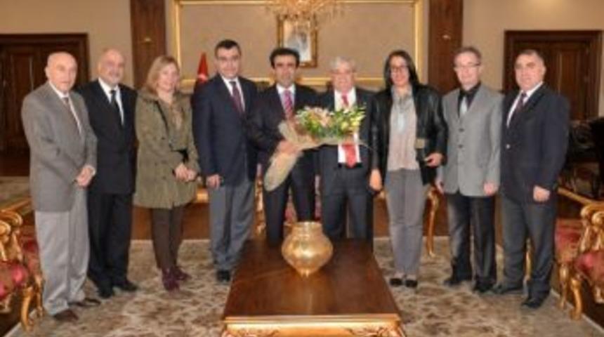 Musiki Derneği&rsquo;nden Vali G&uuml;zeloğlu&rsquo;na Ziyaret