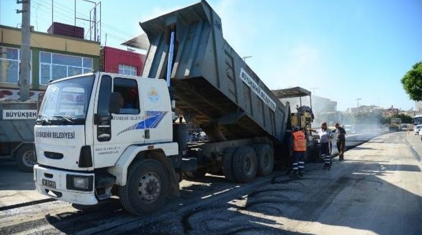 B&uuml;y&uuml;kşehir&rsquo;den Asfalt Hizmeti