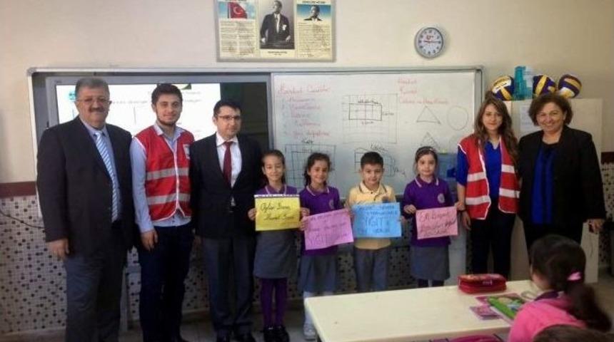 Aydın&rsquo;da &Ouml;ğrencilere Kızılay Anlatılıyor