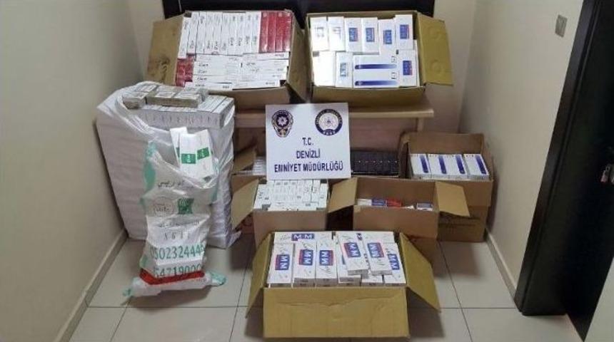 Denizli&rsquo;de 1 Ton Ka&ccedil;ak Şarap Ele Ge&ccedil;irildi