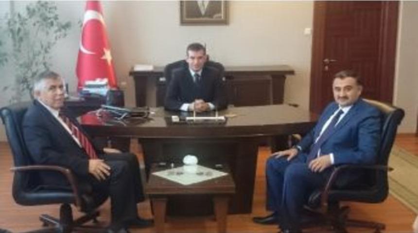 Ak Parti Milletvekili Dedeoğlu&rsquo;ndan Kaymakam Harun Başıb&uuml;y&uuml;k&rsquo;e Ziyaret