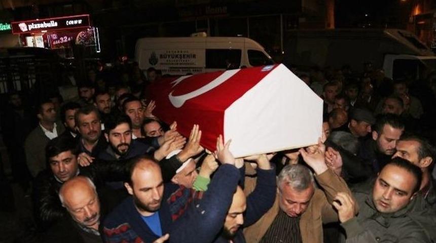 G&ouml;rev Şehidi Zabıta Personeli Son Yolculuğuna Uğurlandı