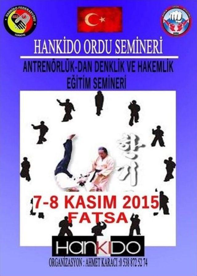 Hankido Ordu Semineri Fatsa’da