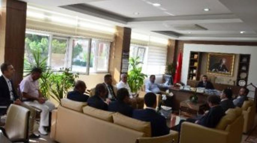 Memur-sen Konfederasyonu Şube Başkanlarından Dsi&rsquo;ye Ziyaret