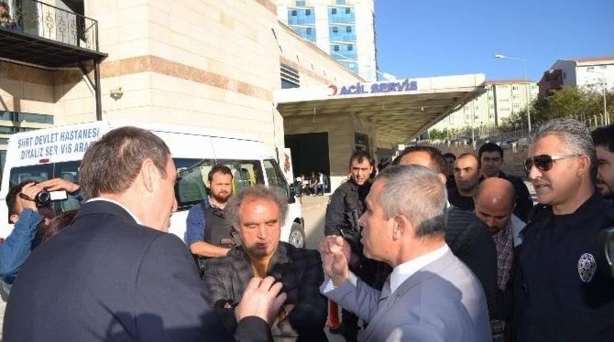 Siirt&rsquo;te &Ouml;ld&uuml;r&uuml;len Ter&ouml;rist Cenazesinde Gerginlik