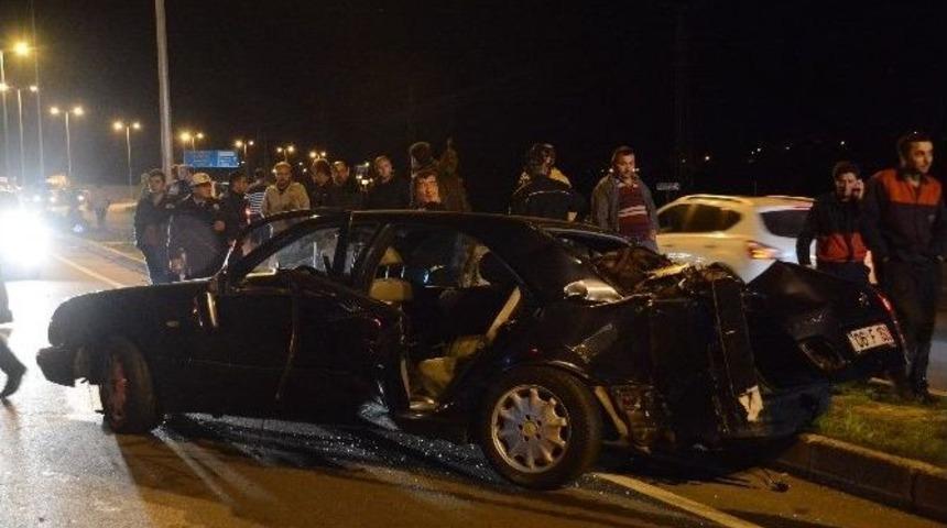 Sinop&rsquo;ta Trafik Kazası: 1 &Ouml;l&uuml;, 2 Yaralı