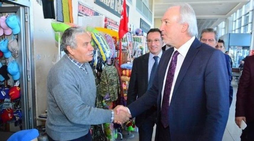 Başkan Kamil Sara&ccedil;oğlu: Halkımıza Otogar&rsquo;da Da Kaliteli Hizmet Sunacağız