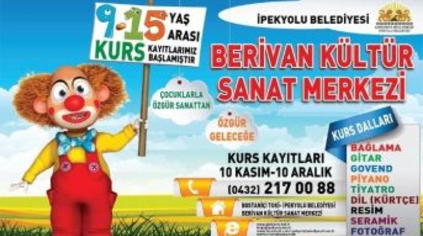 İpekyolu Belediyesi&rsquo;nden &Ccedil;ocuklar İ&ccedil;in Sanat Kursu