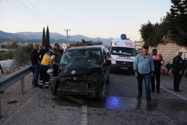 Kumluca’da Trafik Kazası: 6 Yaralı