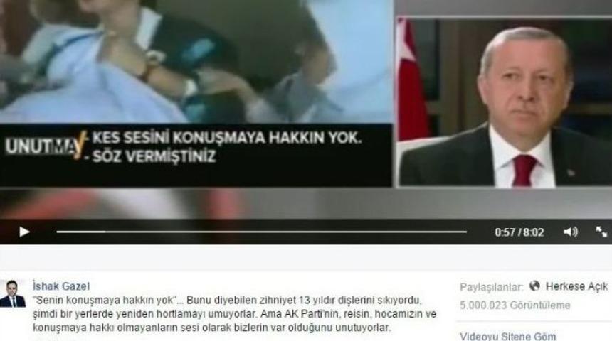 Milletvekili İshak Gazel&rsquo;in Paylaştığı Video 5 Milyon Kez İzlendi