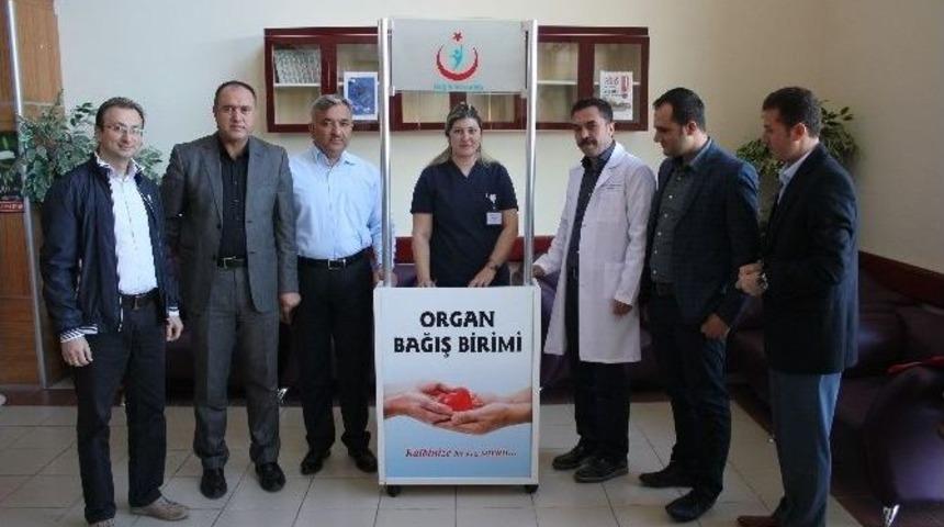 Kahta Devlet Hastanesi&rsquo;nde Organ Ve Doku Bağışı Standı Kuruldu